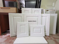 ante per mobili cucina in legno mdf pantografate con rivestimento polimerico colore bianco opaco modello linda fascia larga 