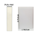 misure anta da 15 altezza 71,6cm larghezza 14,6cm spessore 18mm