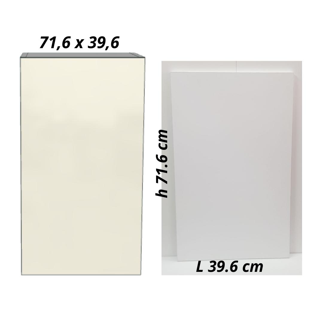 misure anta da 15 altezza 71,6cm larghezza 39,6cm spessore 18mm