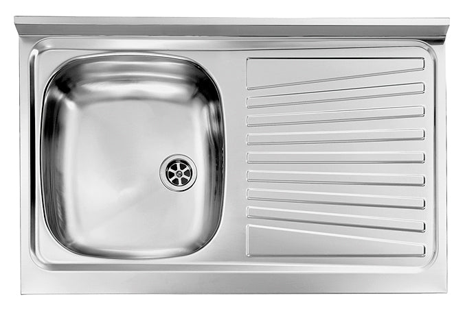Mobile sottolavello con lavello Acciaio inox + Pensile Colapiatti vari colori